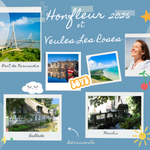 Honfleur et Veules Les Roses le 11 et 12 Avril 2026