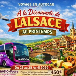 Alsace au Printemps du 25 au 28 avril 2026