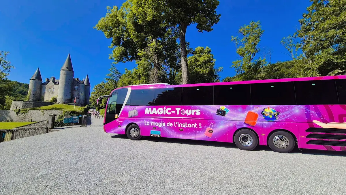 Autocar MAN Lion's Coach de Magic Tours pour location avec chauffeur en Belgique